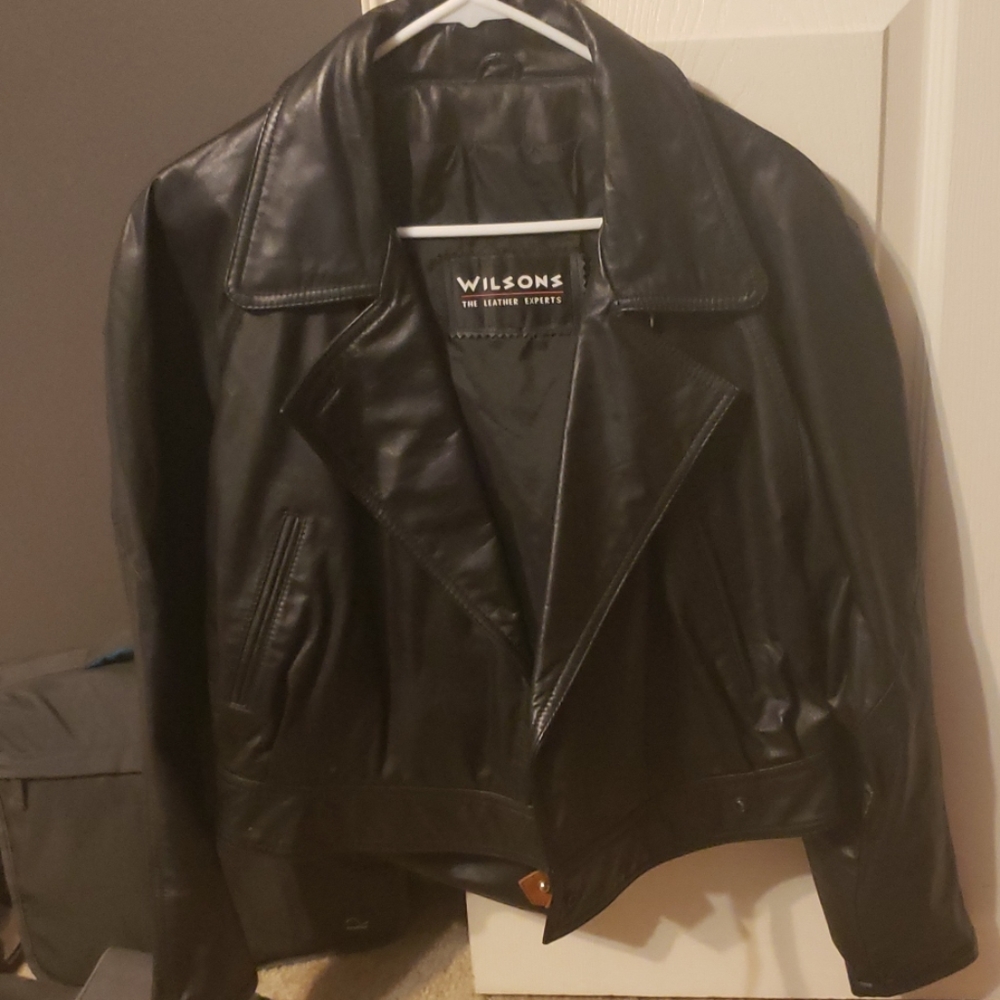 Leather jacket